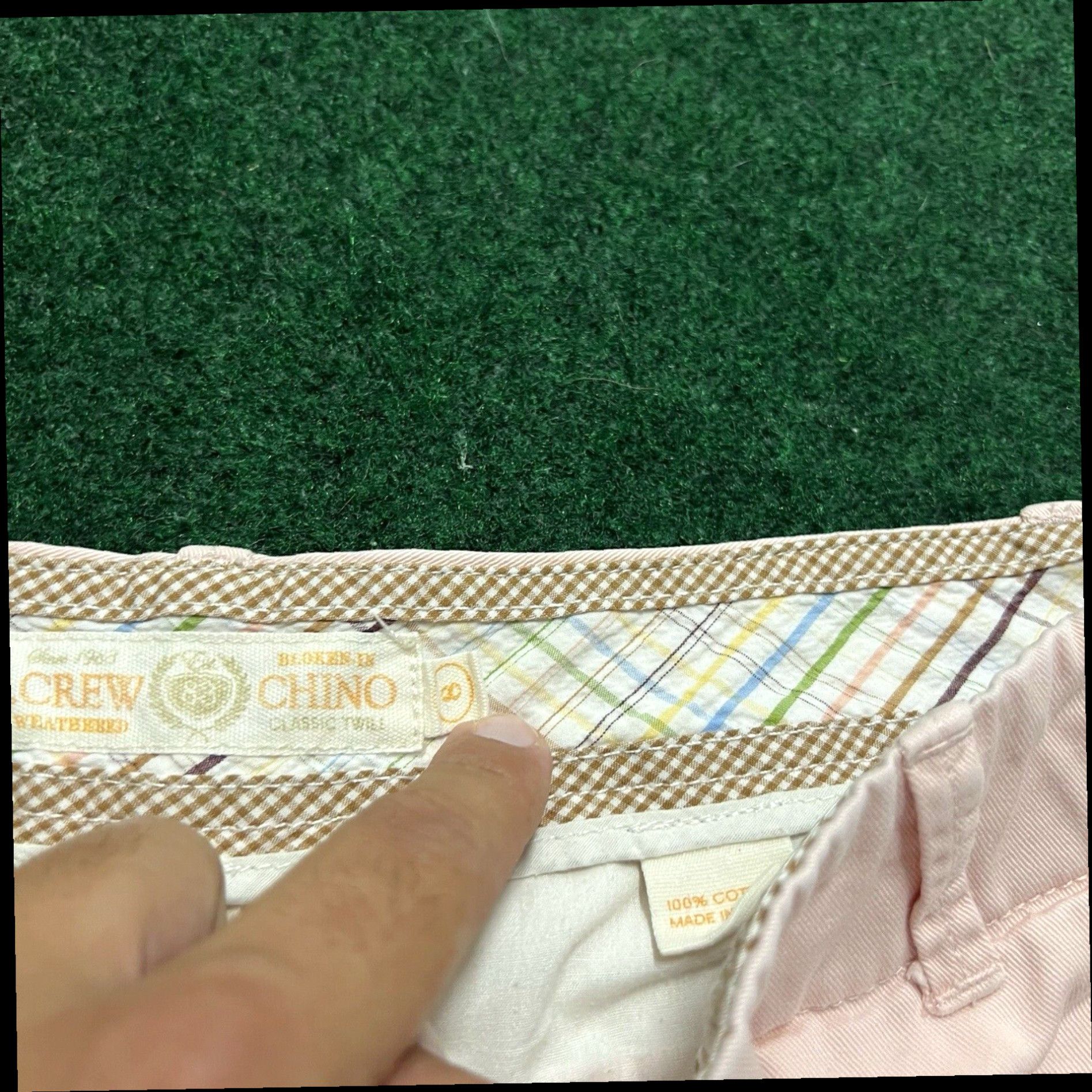 J.Crew J.CREW Stretch Chino City Fit Shorts Sz 8 Light Pink Summer Walking Outdoors Size 30" / US 8 / IT 44 - 4 Thumbnail