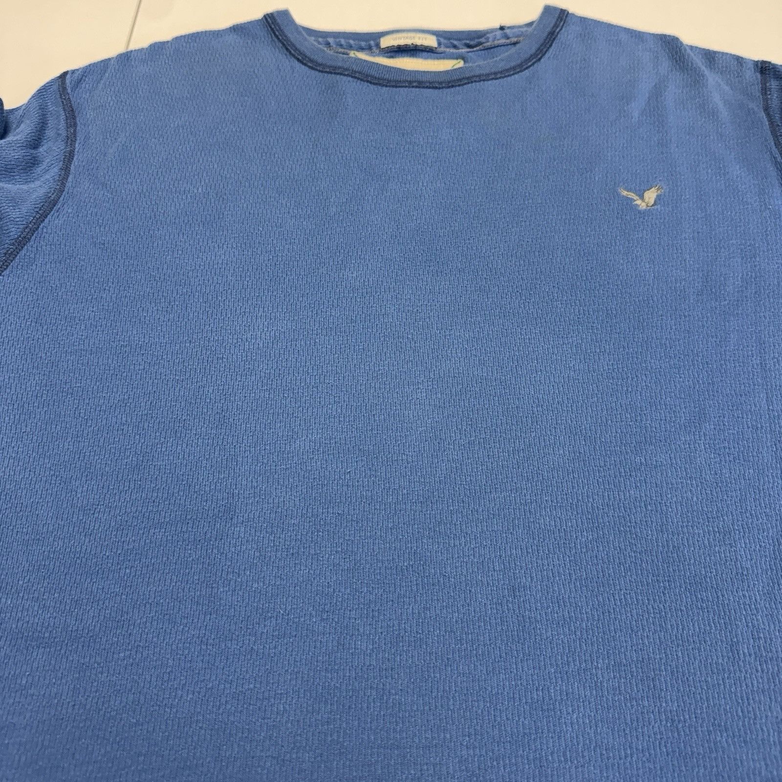 American Eagle Outfitters American Eagle Shirt Mens XXL 26x26 Blue Long Sleeve Vintage Size US XXL / EU 58 / 5 - 6 Thumbnail