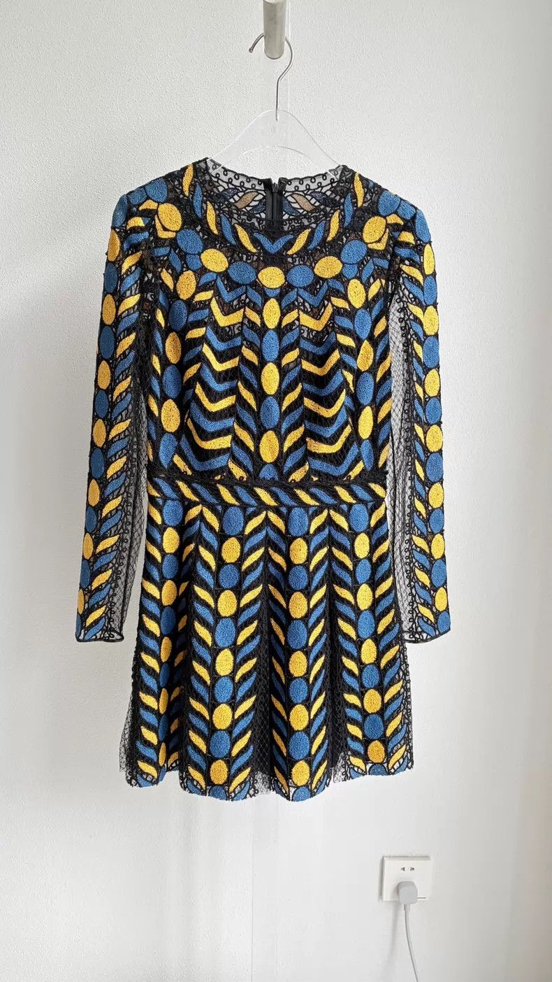 Valentino Valentino Color-blocked nylon dress Size S / US 4 / IT 40 - 2 Thumbnail