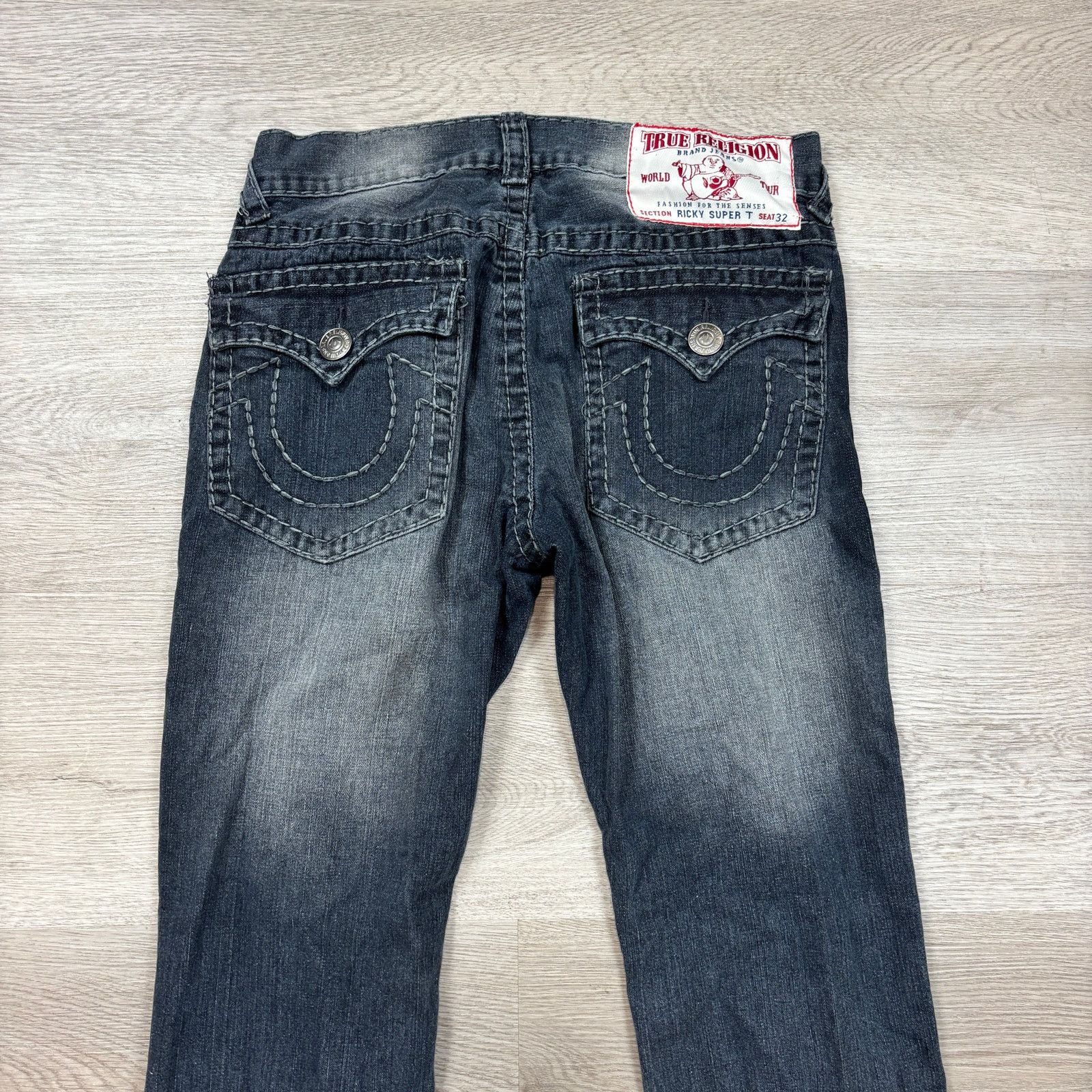 True Religion Ricky Super T Jeans Men's 32x33 Made in USA