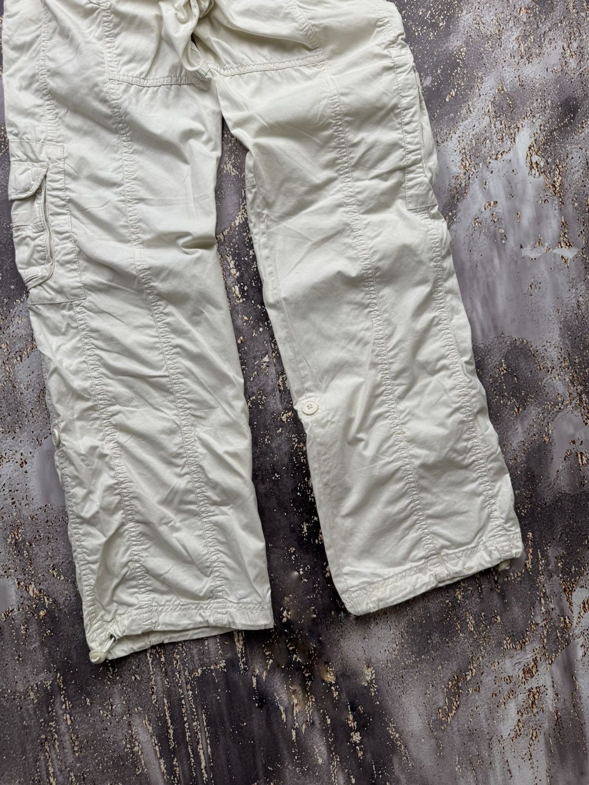 Japanese Brand × Vintage Vintage Cargo Multi Pocket Bondage Pants Size 28" / US 6 / IT 42 - 9 Thumbnail