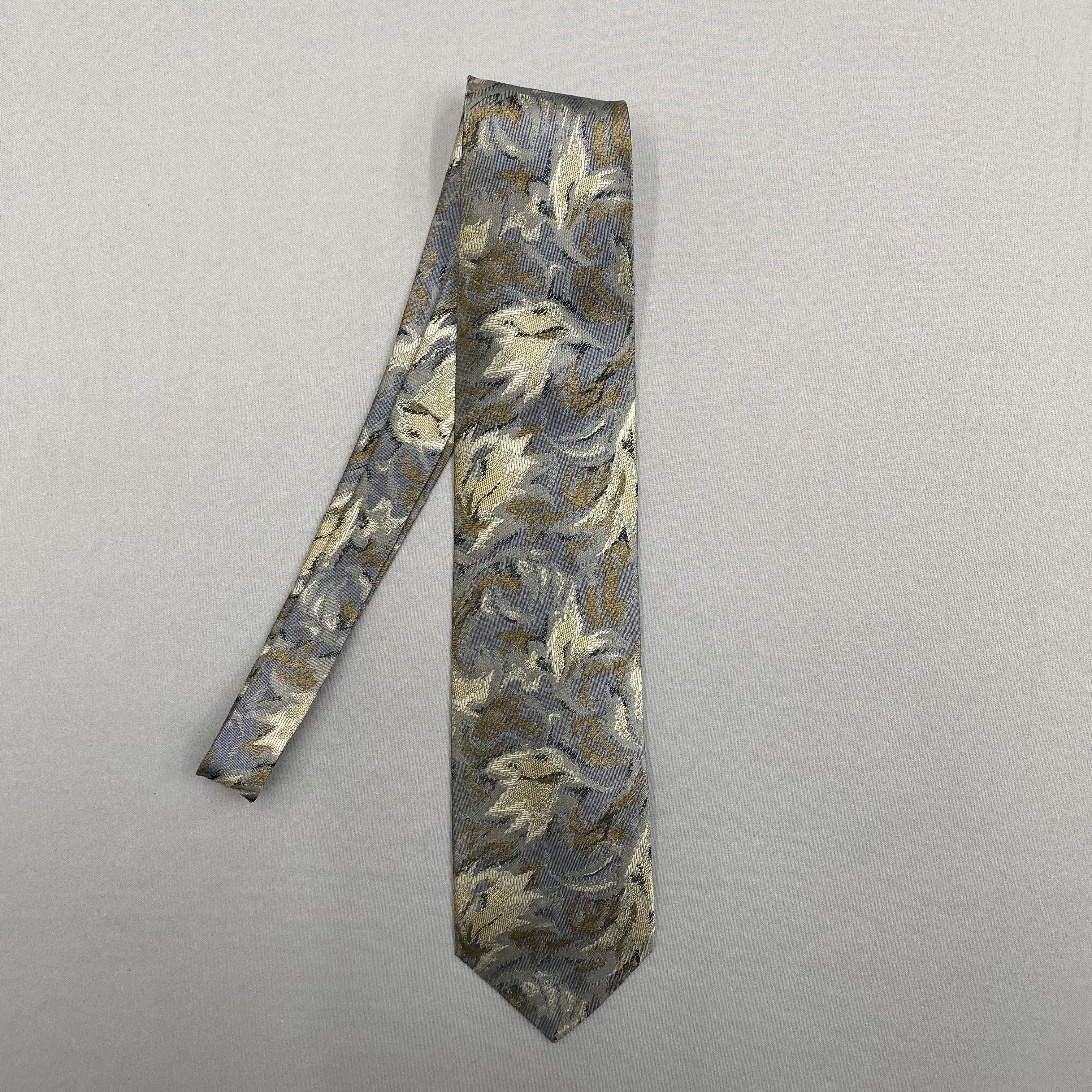 Kenzo Vintage Kenzo SILK Necktie Cravate Pure Silk Neck Tie Size ONE SIZE - 4 Thumbnail