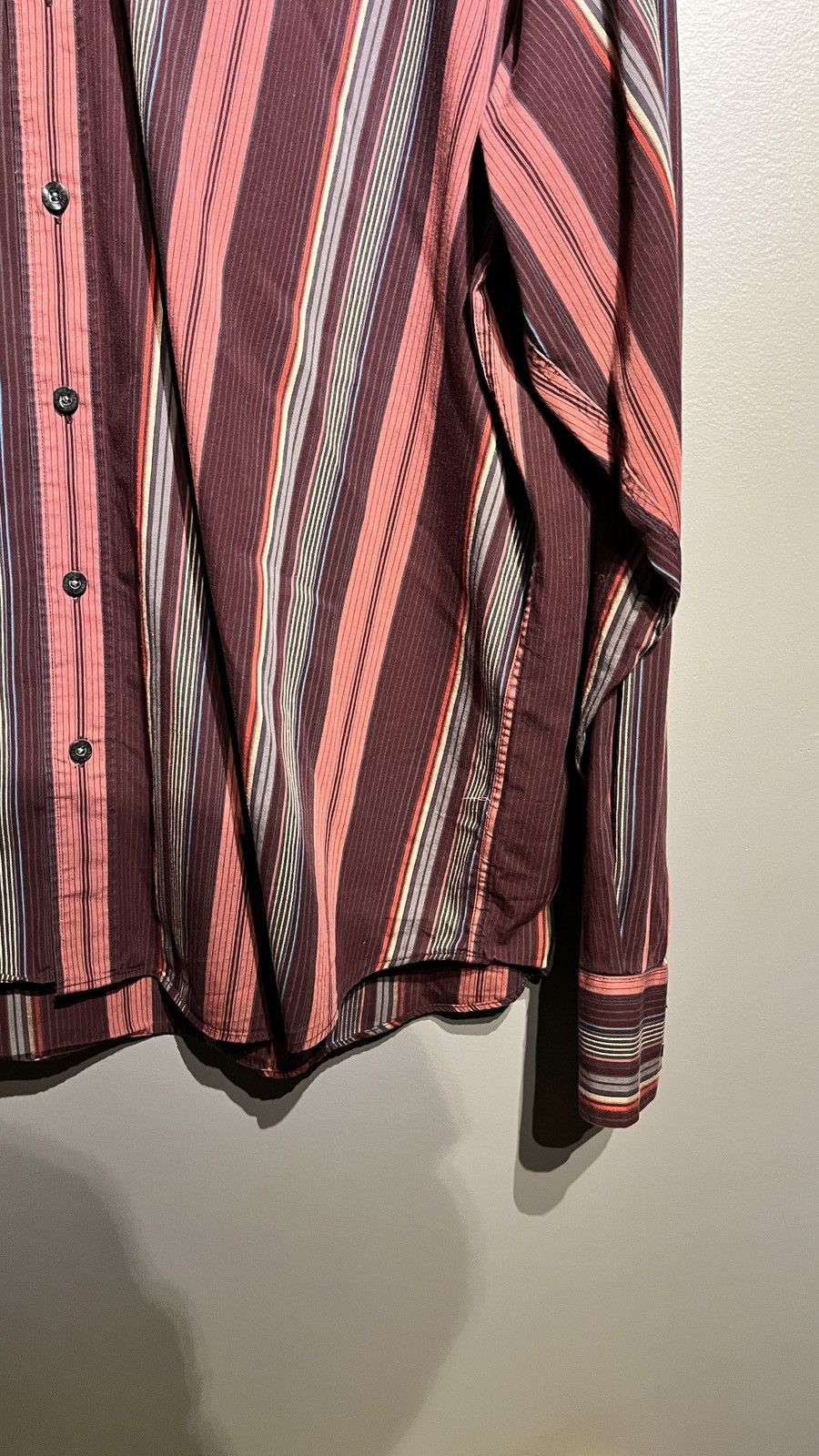 Vintage × Yves Saint Laurent YSL Yves Saint Laurent luxury button up Size US XL / EU 56 / 4 - 4 Thumbnail