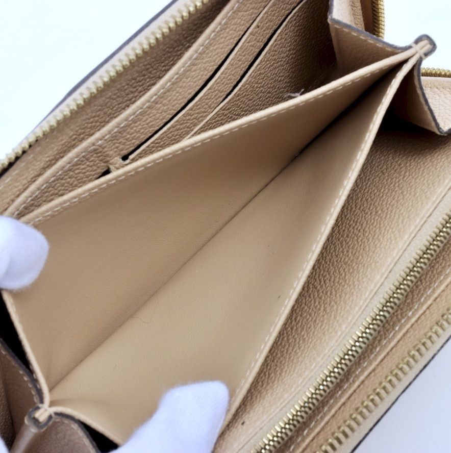 Louis Vuitton Louis Vuitton Turtledove Empreinte Leather Zippy Wallet Size ONE SIZE - 6 Thumbnail