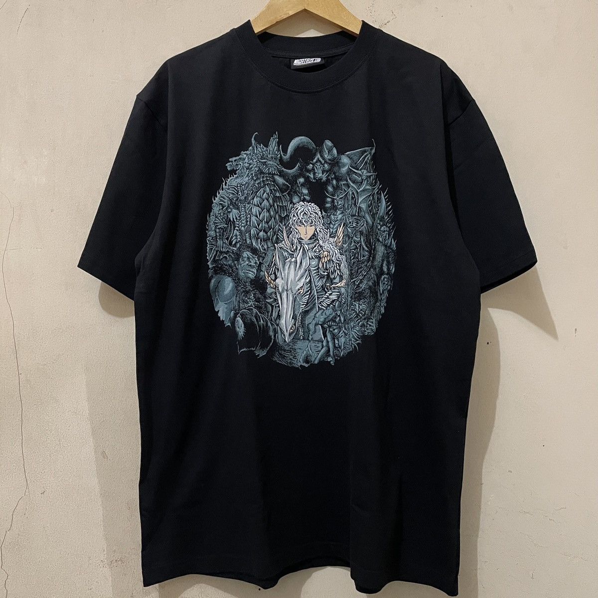 image of Send Offer Berserk Griffith Guts Femto Manga T Shirt XL in Black, Men's