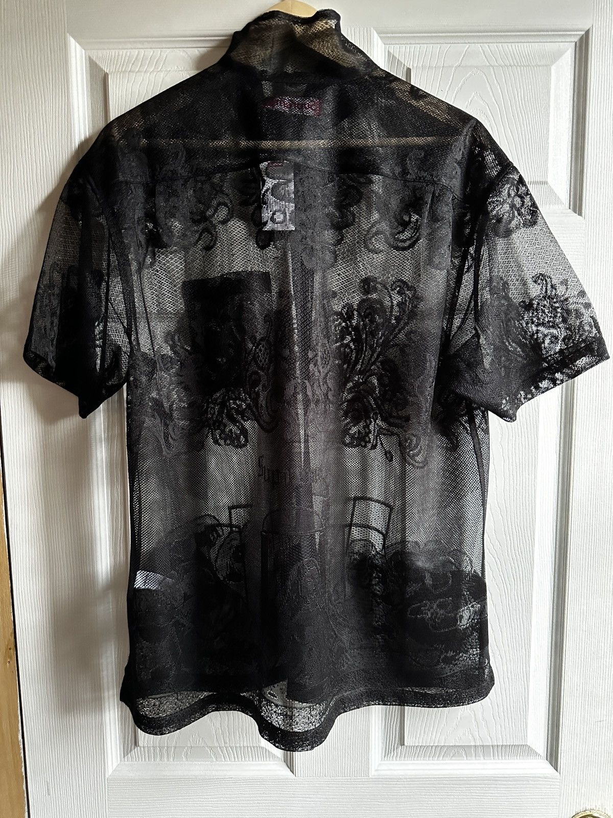 Supreme Supreme Last Supper S/S Lace Shirt Size Large NEW
