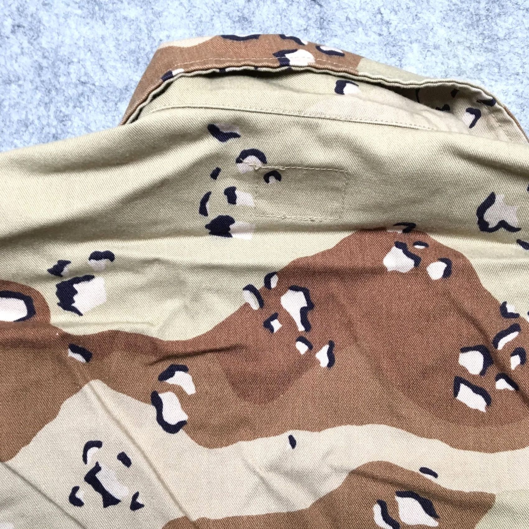 Vintage VINTAGE Desert Camo USGI Coat Jacket Mens S Regular Camouflage Military BDU 80s Beige Camouflage Pattern Military Men Shirt? Size US S / EU 44-46 / 1 - 7 Thumbnail