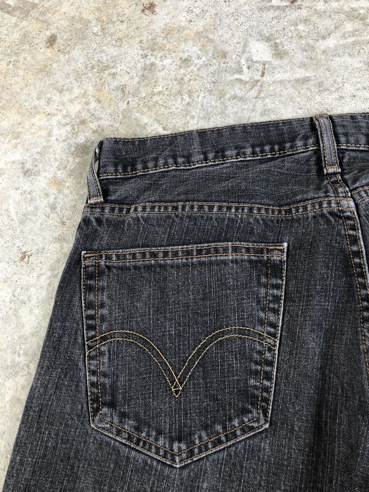 If Six Was Nine Y2k Levi’s 527 Flared Jeans Bootcut Distressed Jeans Size US 33 - 16 Thumbnail