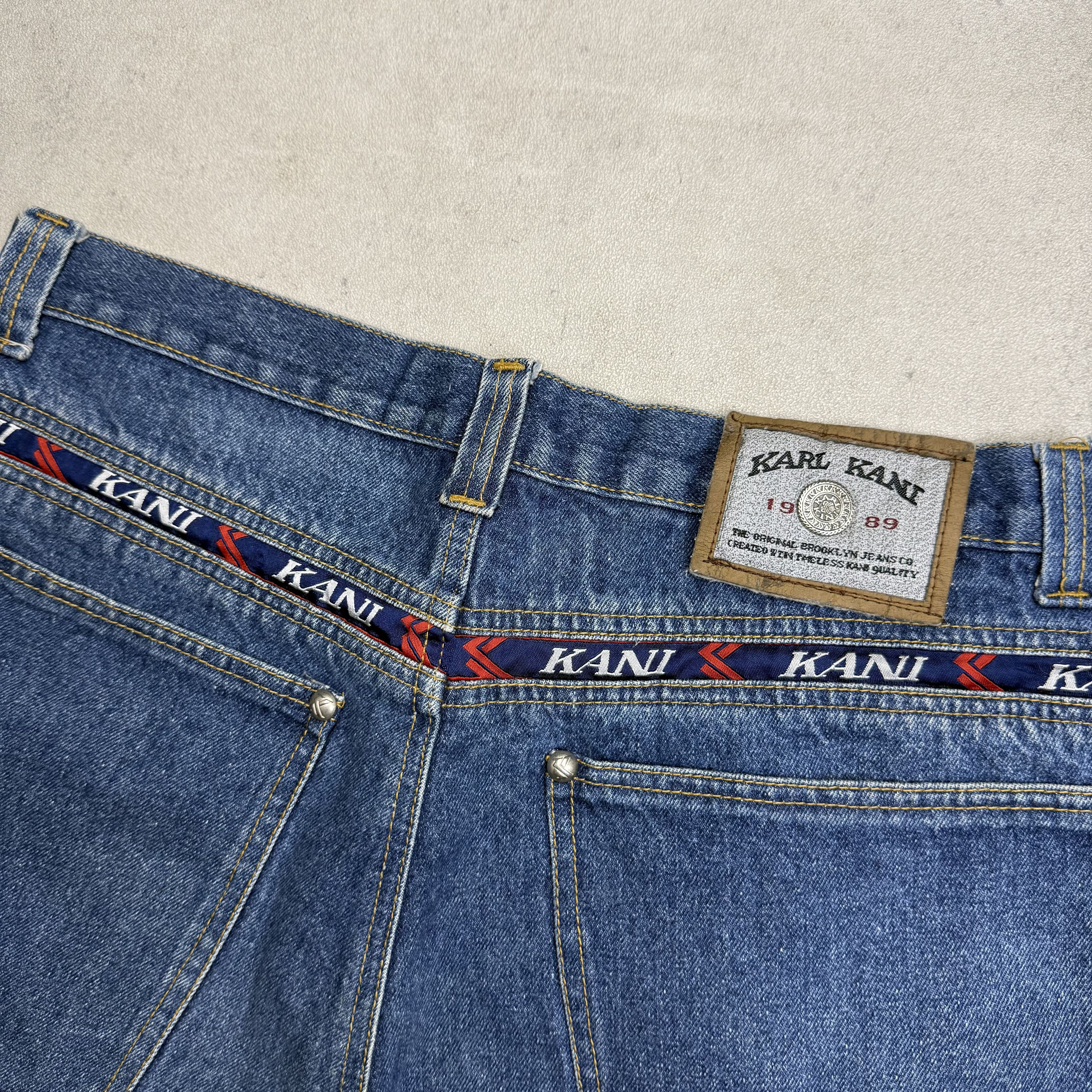 Karl Kani Karl Kani Shorts Baggy Denim Size US 36 / EU 52 - 2 Thumbnail
