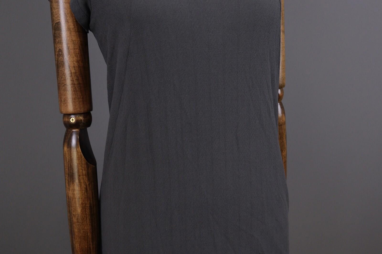 Designer Transit Par Such 212 Gray Summer Top Shirt Size 3 / L Size M / US 6-8 / IT 42-44 - 6 Thumbnail