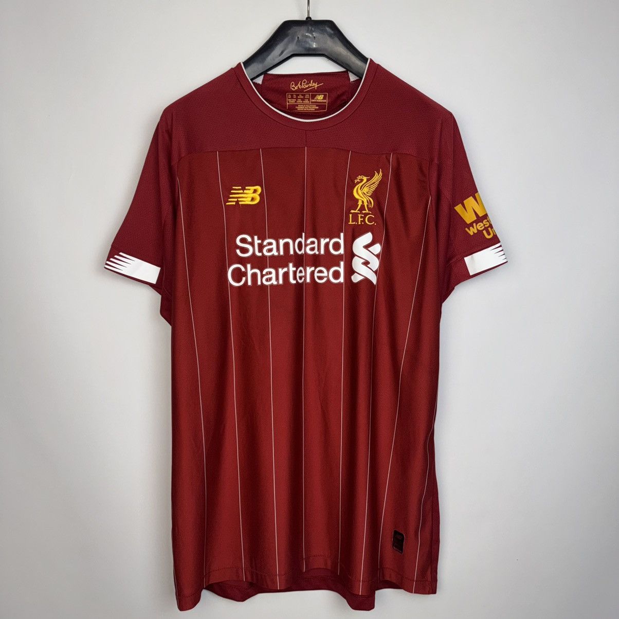 New Balance Liverpool 2019 2020 Home Football Shirt Soccer Jersey Sz XL Size US XL / EU 56 / 4 - 1 Thumbnail