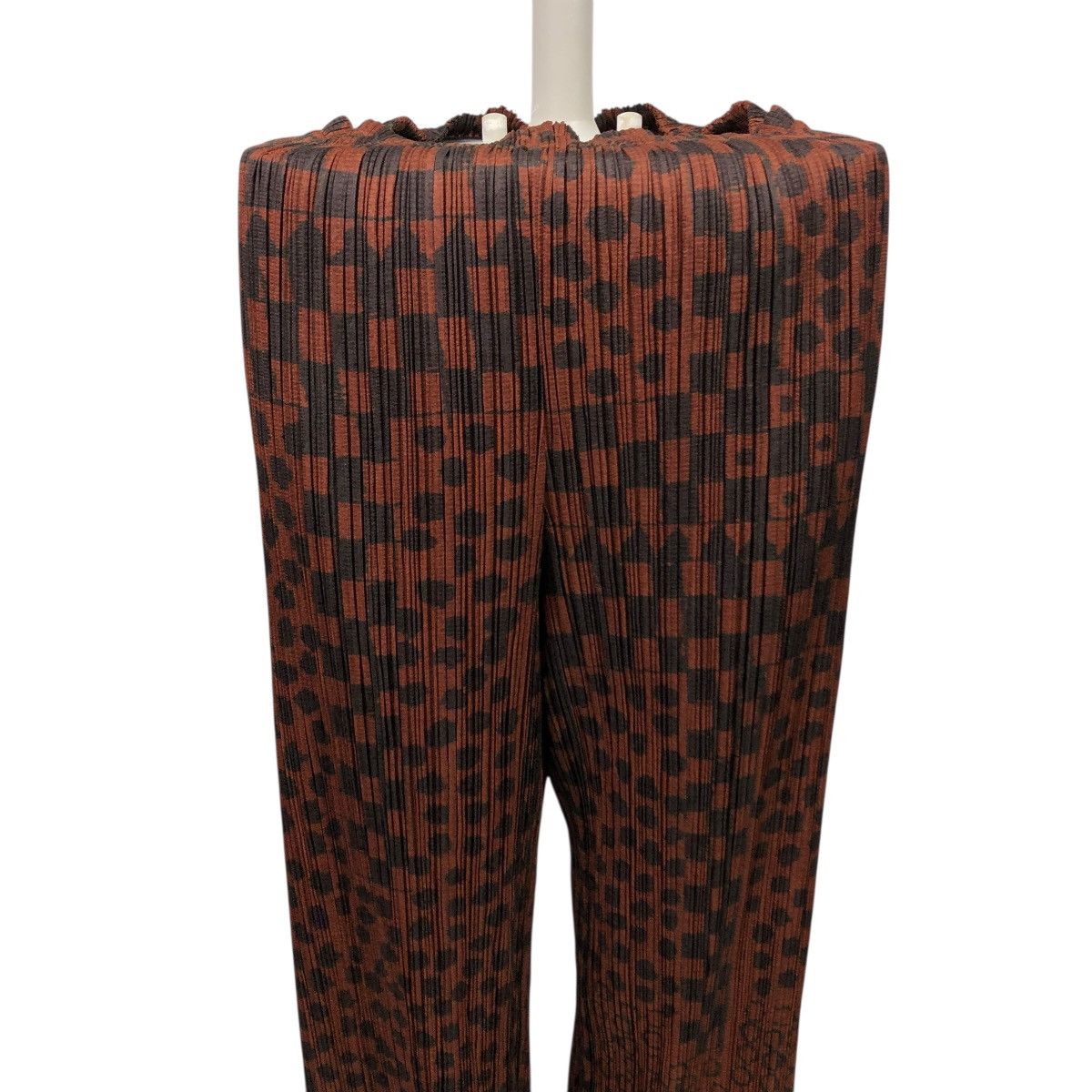 Issey Miyake 🔥VINTAGE PLEATS PLEASE ISSEY MIYAKE PANTS POLKADOT DESIGN Size 26" / US 2 / IT 38 - 3 Thumbnail