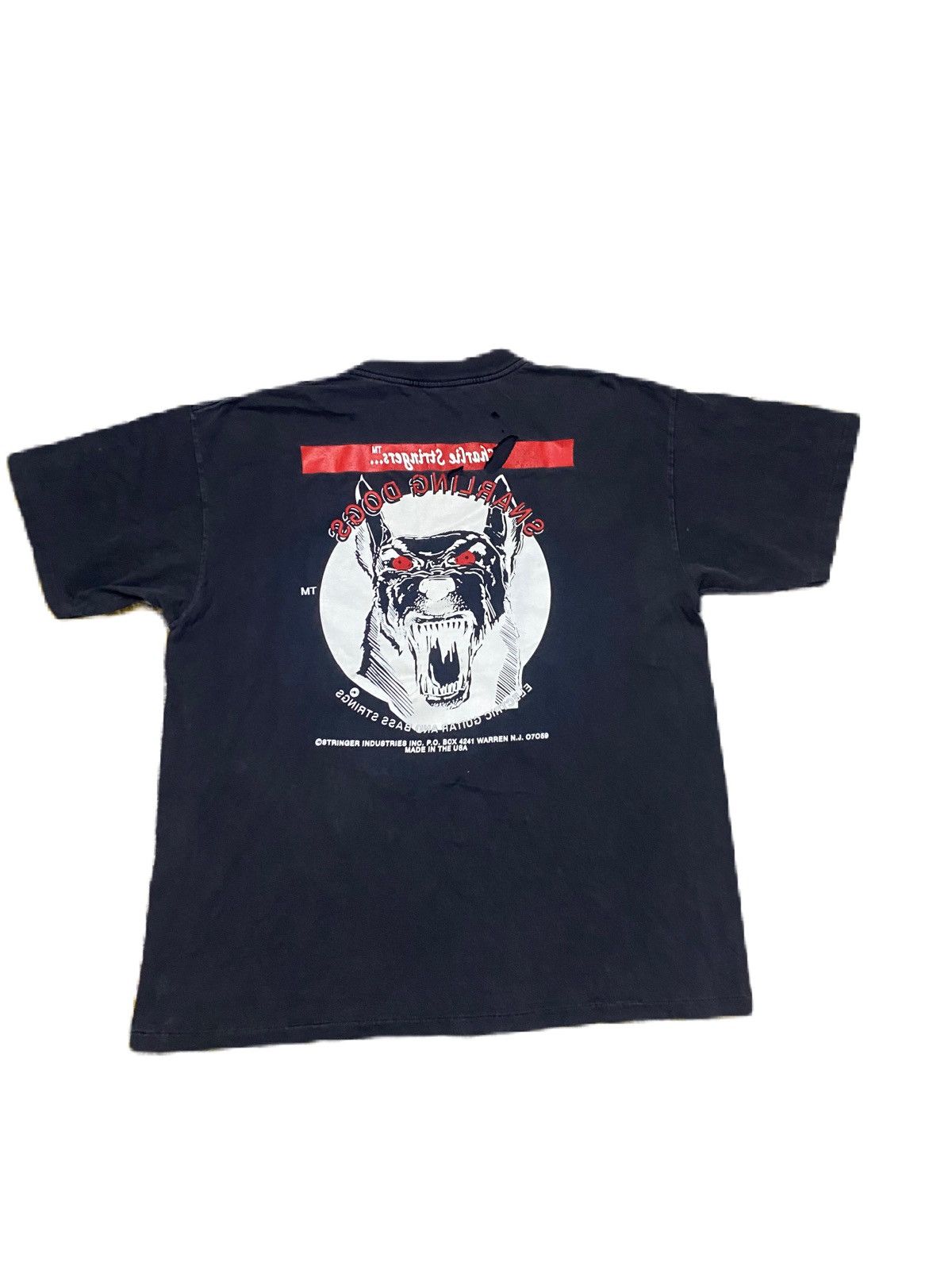 Vintage VINTAGE CHARLIE STINGER SNARLING DOG T-SHIRT NIRVANA Size US XL / EU 56 / 4 - 2 Thumbnail