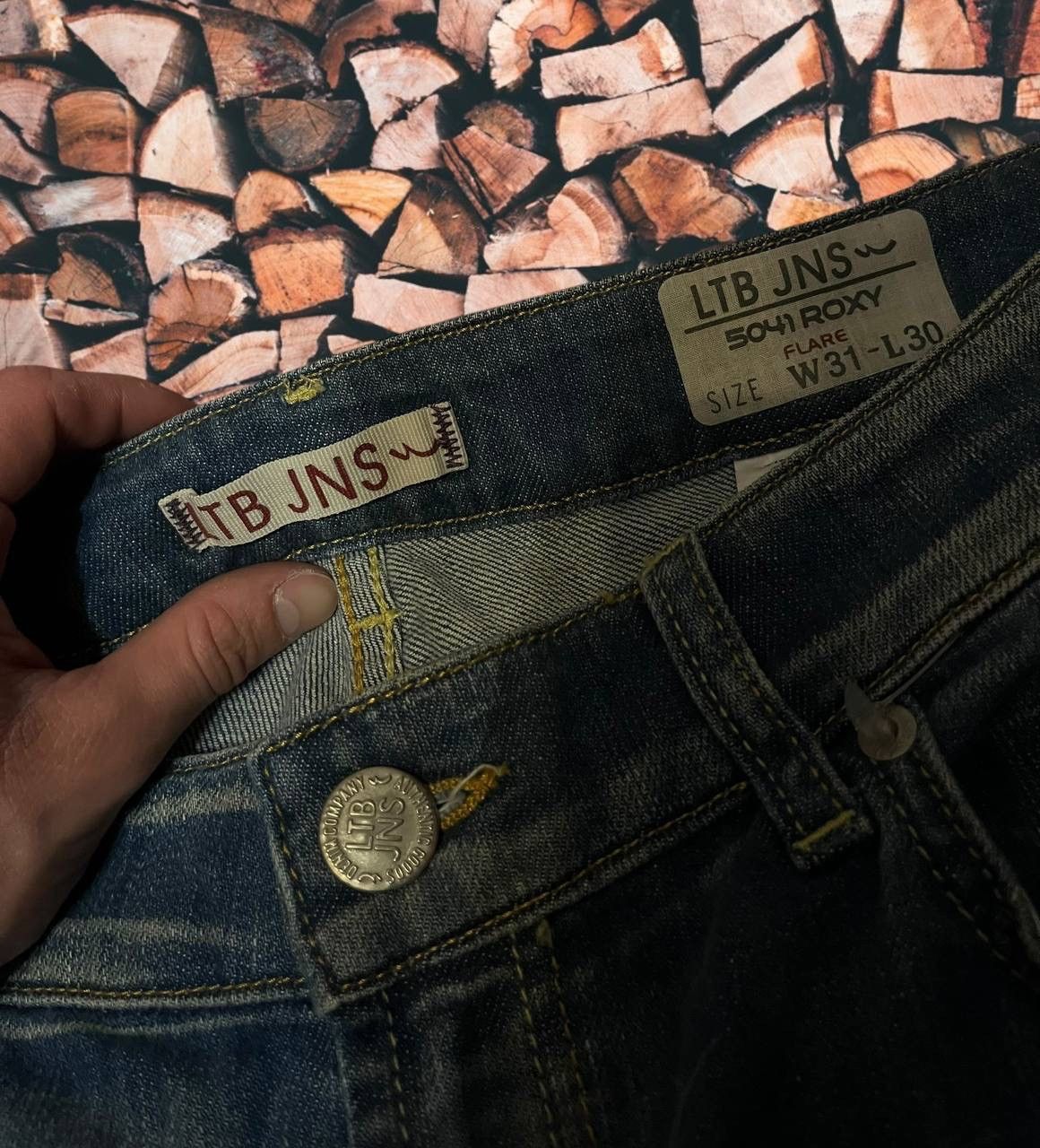 Japanese Brand × Vintage IfSixWasNine japanese Y2K Kapital style flared jeans Size US 31 - 5 Thumbnail
