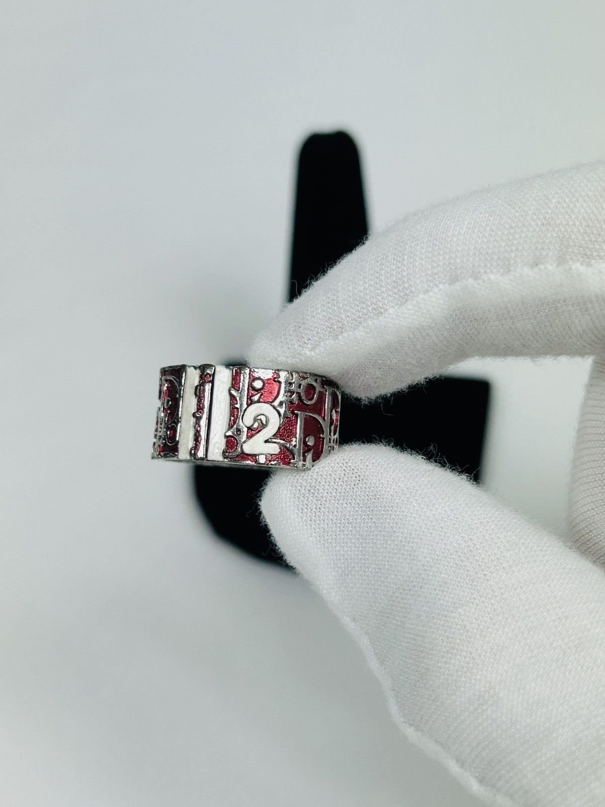 Dior Dior Red Trotter 2 Ring Size 6 Size ONE SIZE - 3 Thumbnail