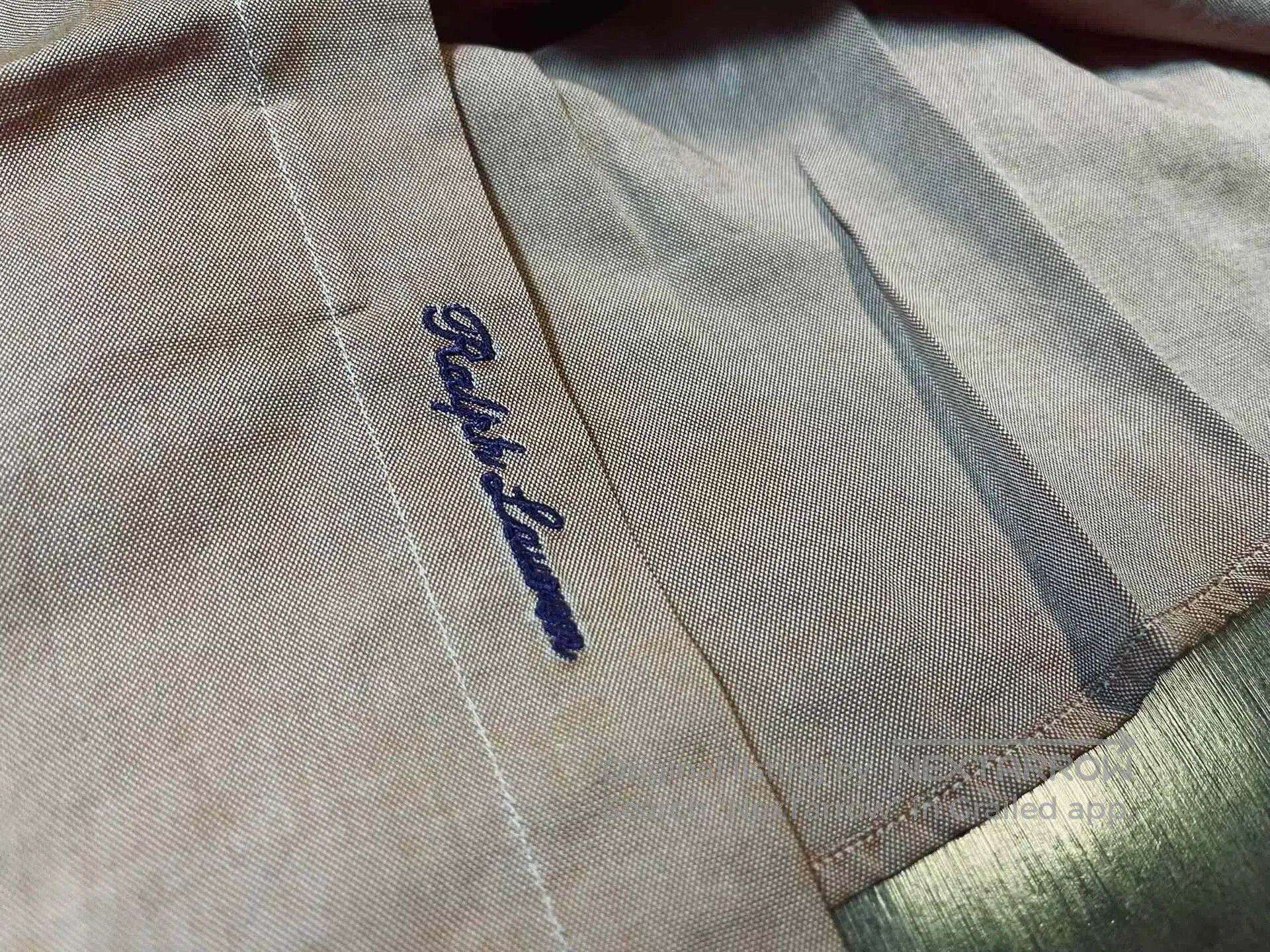 Ralph Lauren Purple Label Ralph Lauren Purple Label Embroidered Dress Shirt. Size US M / EU 48-50 / 2 - 5 Thumbnail