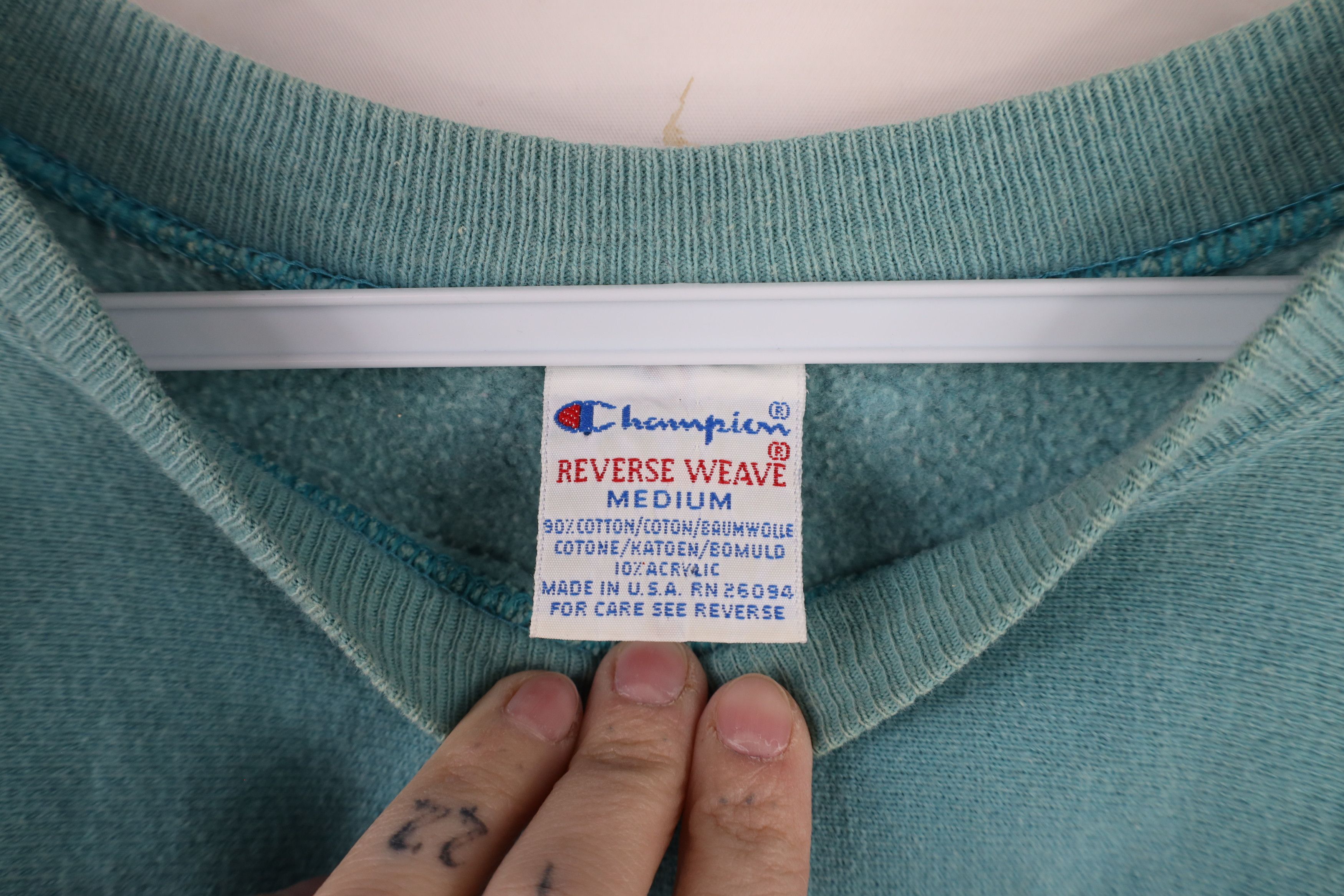 Champion × Vintage Vintage 80s 90s Champion Reverse Weave Spell Sweatshirt USA Size US M / EU 48-50 / 2 - 11 Thumbnail