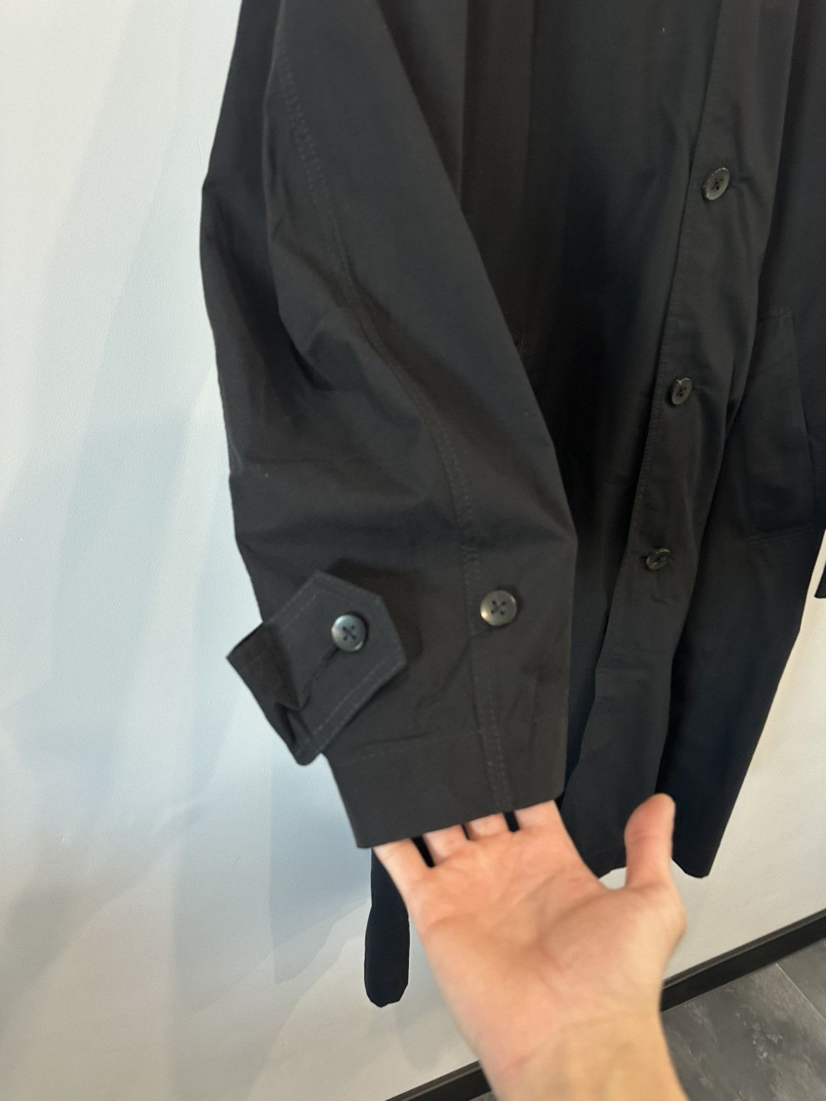 Damir Doma Damir Doma DD ‘CLAY’ AW18 Black Oversize Trench Coat Size US S / EU 44-46 / 1 - 7 Thumbnail