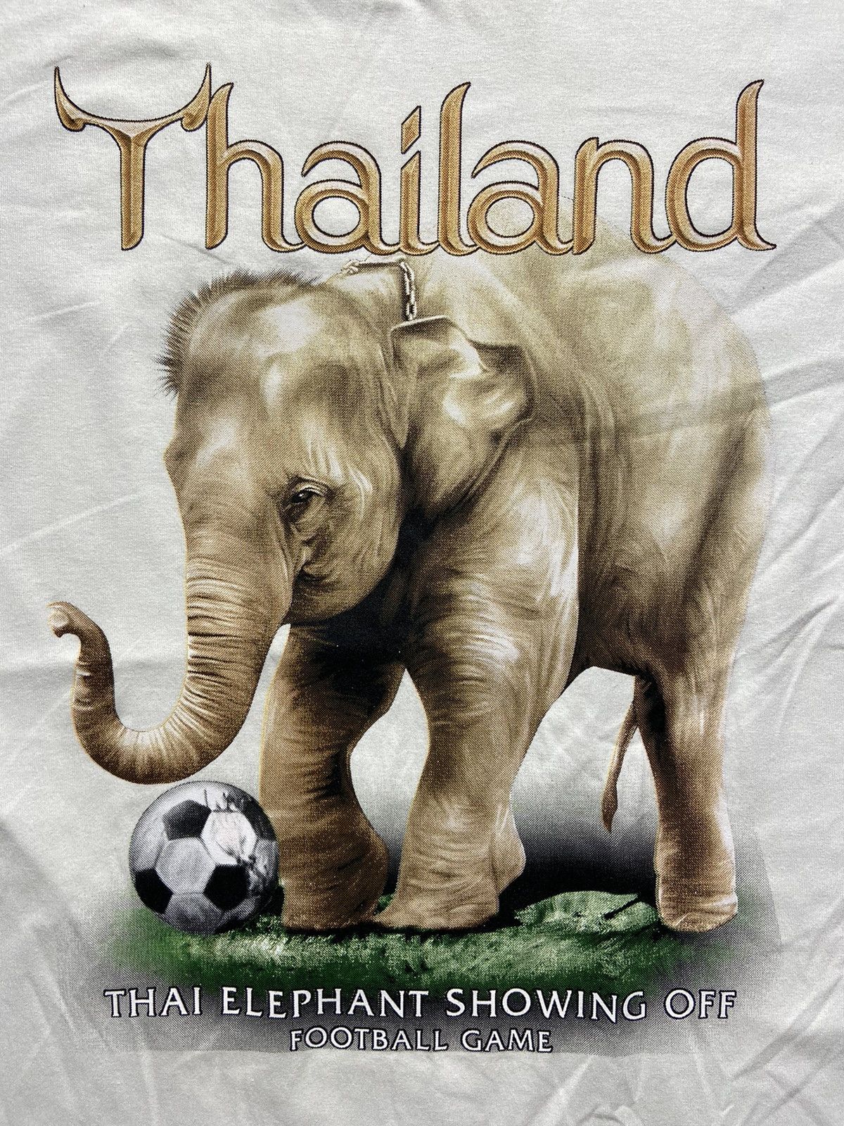 Other Thailand Y2K baby elephant tee Size US L / EU 52-54 / 3 - 2 Thumbnail