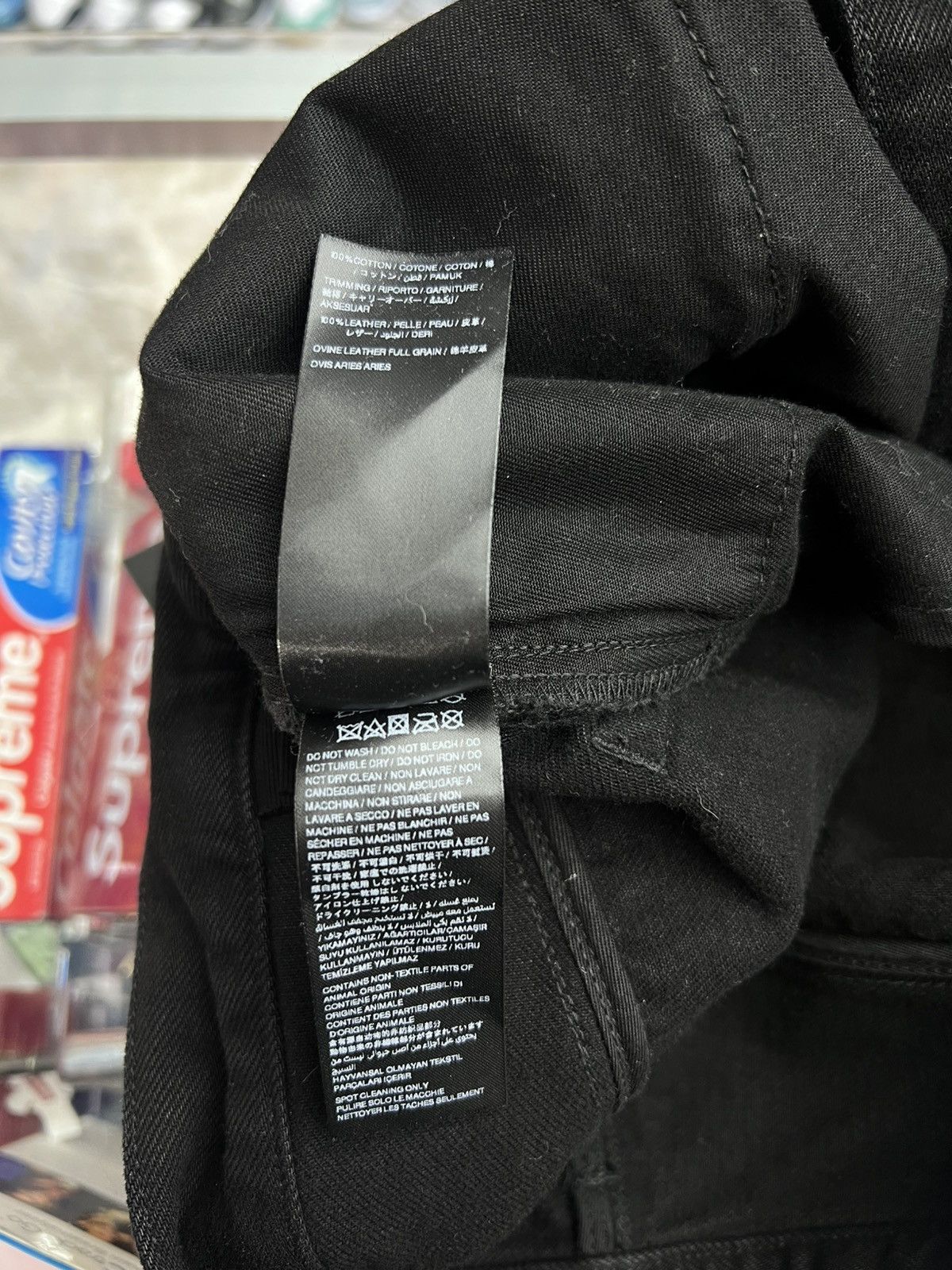 Amiri Amiri Straggered Logo Skinny Jeans Black Size US 34 / EU 50 - 11 Thumbnail