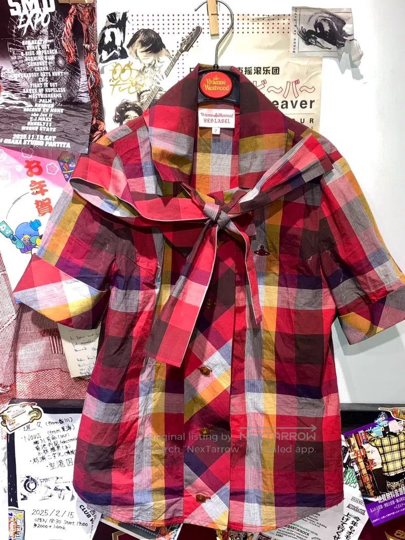 Vivienne Westwood Vivienne Westwood Striped tie shirt, skirt, suit set, Satu Size M / US 6-8 / IT 42-44 - 2 Thumbnail
