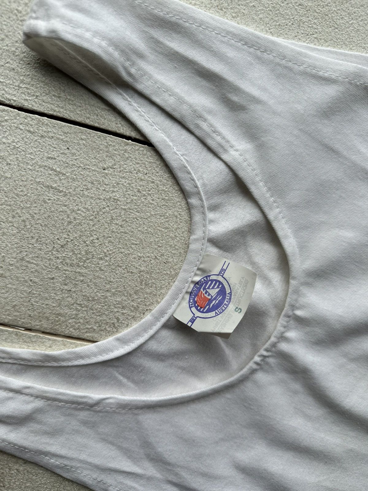 Vintage 🚨VNTG GREAT BARRIER REEF AUSTRALIA TANK MEN RARE 90s Size US S / EU 44-46 / 1 - 3 Thumbnail