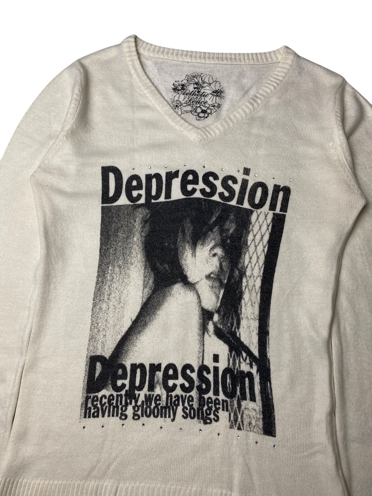 Hysteric Glamour × If Six Was Nine × Japanese Brand 2000's Aesthetic Punk Girl Longsleeve Size US S / EU 44-46 / 1 - 2 Thumbnail