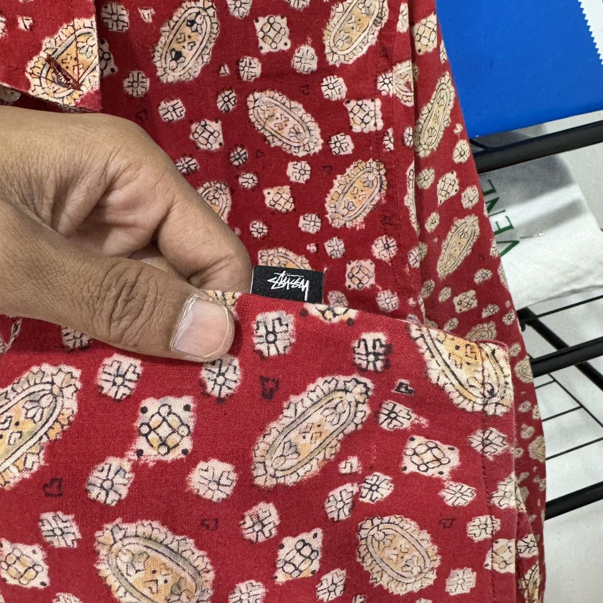 Stussy STUSSY PASLEY BUTTON UPS SHIRT Size US S / EU 44-46 / 1 - 6 Thumbnail