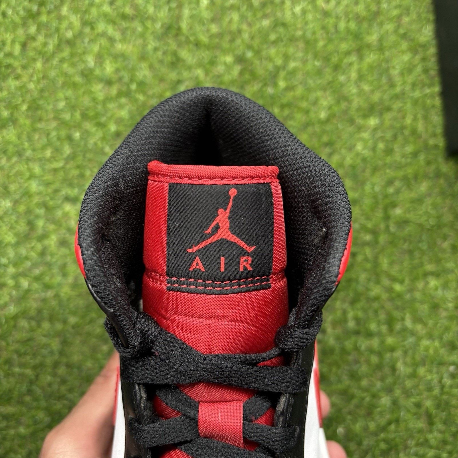 Jordan Brand Size 8 - Jordan 1 Mid Bred Toe | SUPER CLEAN! Size US 8 / EU 41 - 15 Thumbnail