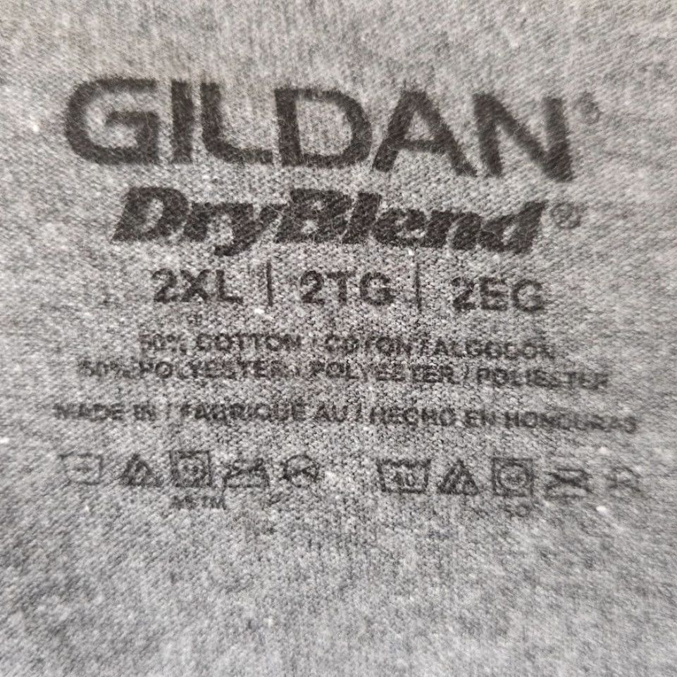 Gildan Wisconsin Dells T Shirt Mens 2XL Gray Travel Destination Tee Size US XXL / EU 58 / 5 - 5 Thumbnail