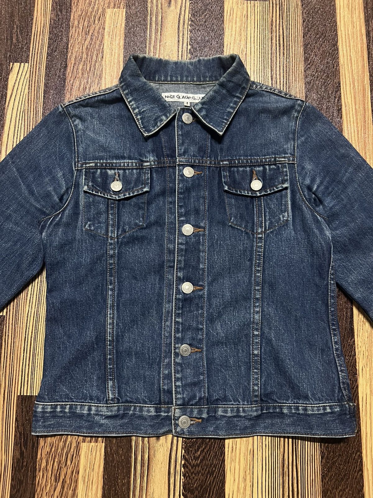 Japanese Brand Nice Claup Women’s Denim Jackets Size S / US 4 / IT 40 - 4 Thumbnail