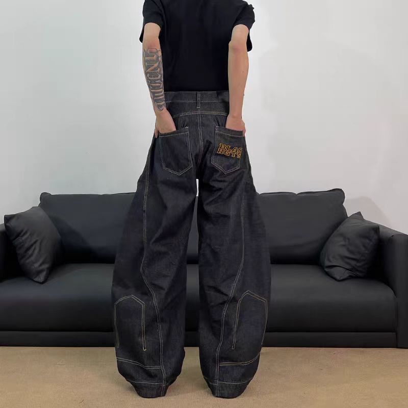 Japanese Brand × Jean Street vintage reverse design machete embroidered jeans Size US 30 / EU 46 - 4 Thumbnail