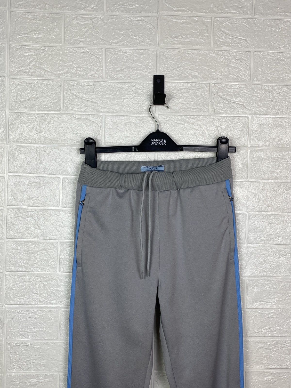Prada Prada Vintage Sport Pants Women Gray Size 36 Size 26" / US 2 / IT 38 - 3 Thumbnail