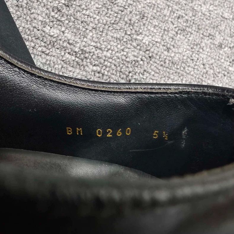 Louis Vuitton Louis Vuitton Derby leather shoes with black presbyopic ta Size US 6.5 / EU 39-40 - 6 Thumbnail