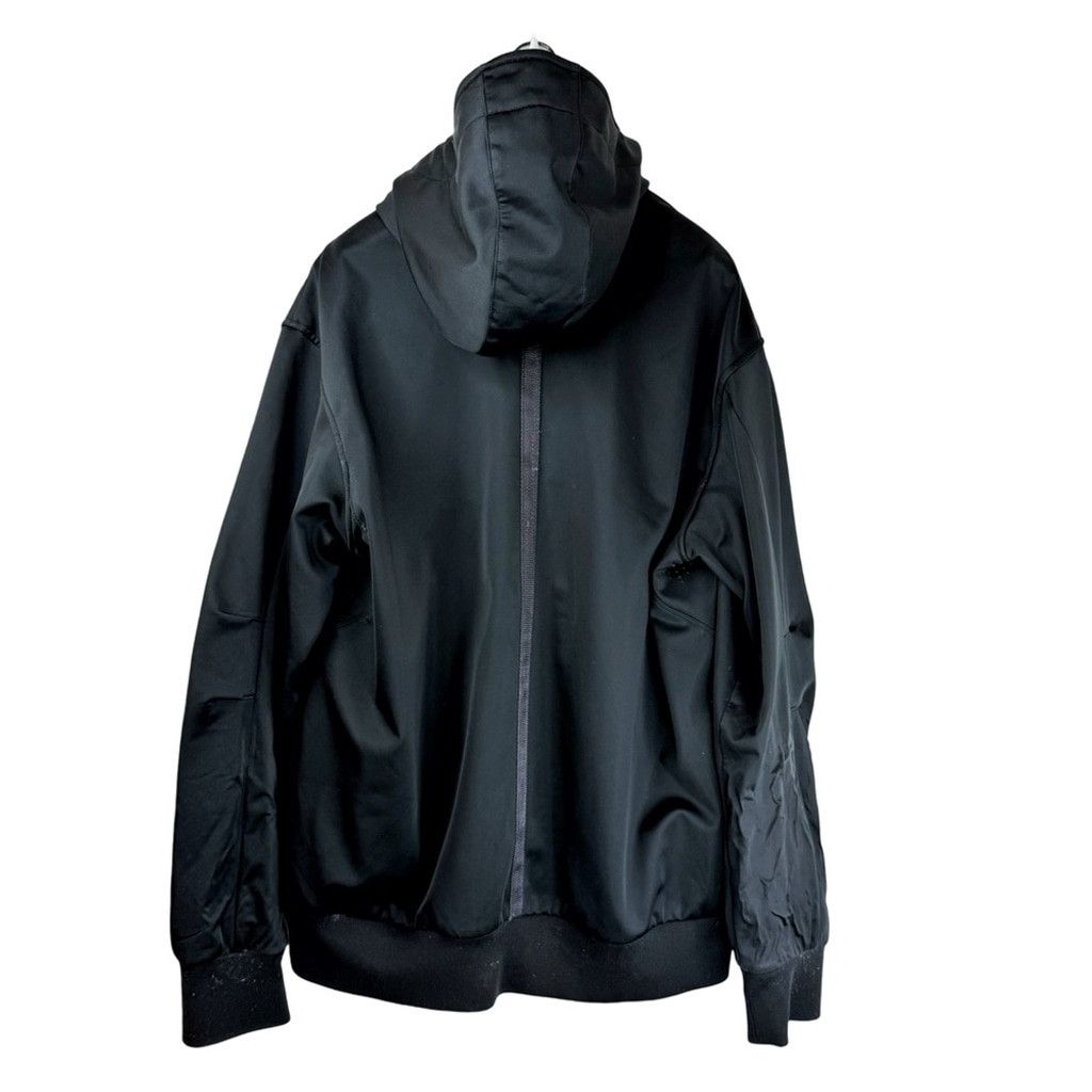 Nike NIKE 2000's Men's Massive Black Bomber Jacket w Hood Rare XL Size US XL / EU 56 / 4 - 12 Thumbnail