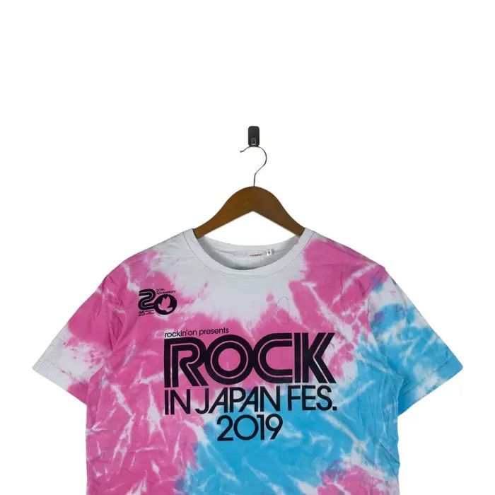 Vintage ROCK IN JAPAN 2019 Rockin On Tie Dye Tee Festival Shirt Size US M / EU 48-50 / 2 - 2 Thumbnail