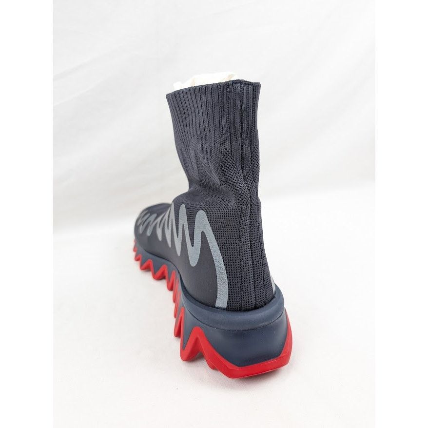 Christian Louboutin o1rshd1 Sharky Sock Pull-On Sneakers in Version Rock Size US 12 / EU 45 - 10 Thumbnail