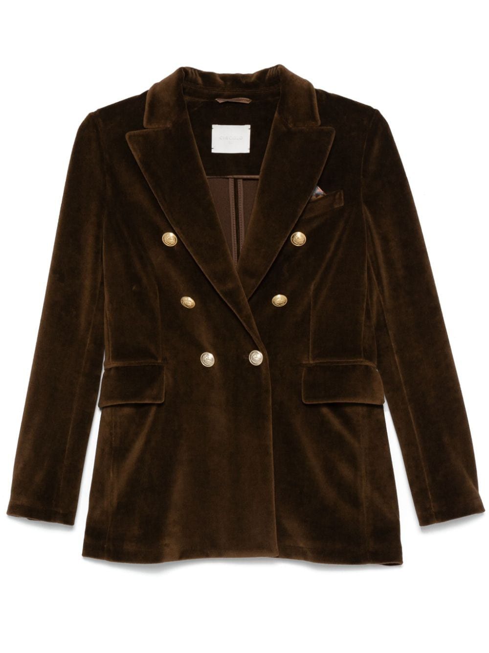 Circolo 1901 VELVET SINGLE-BREASTED JACKET Size S / US 4 / IT 40 - 1 Thumbnail