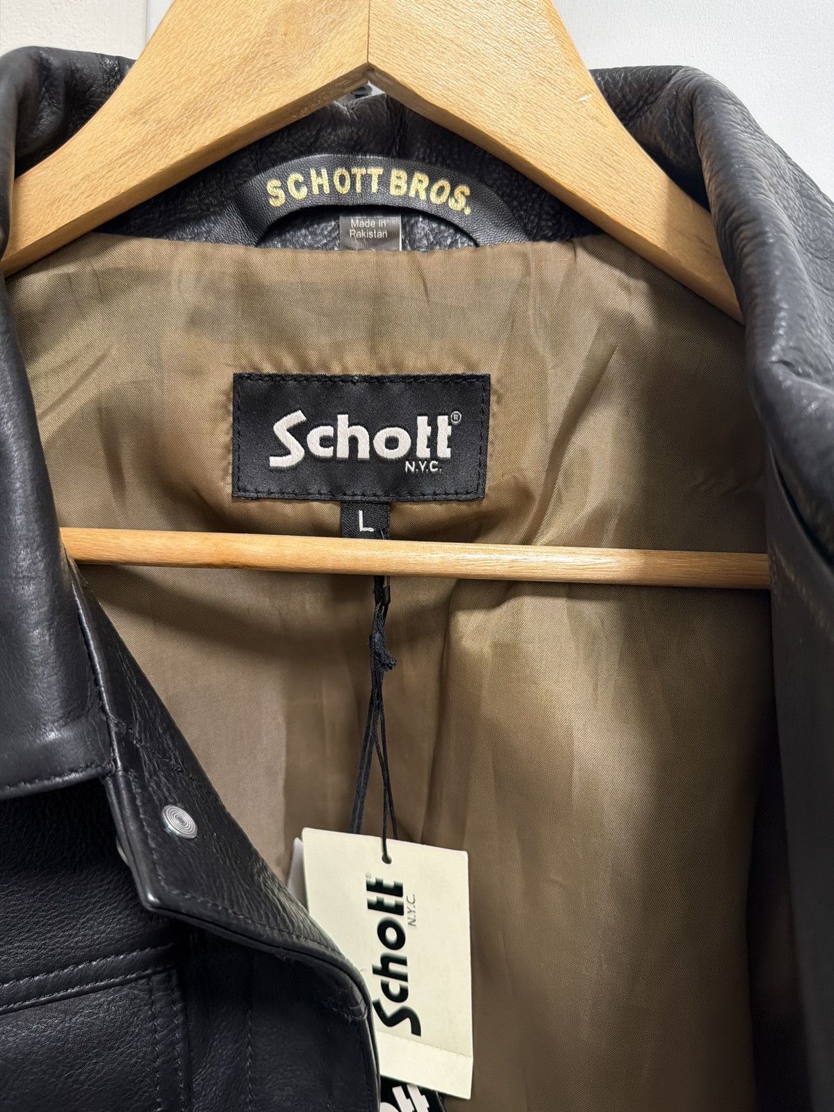 Schott Schott NYC Trucker Jacket Size L Size L / US 10 / IT 46 - 4 Thumbnail