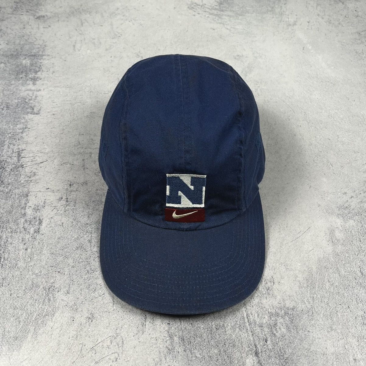Nike Vintage Nike y2k swoosh rare 4 panel cap 90’s Size ONE SIZE - 3 Thumbnail