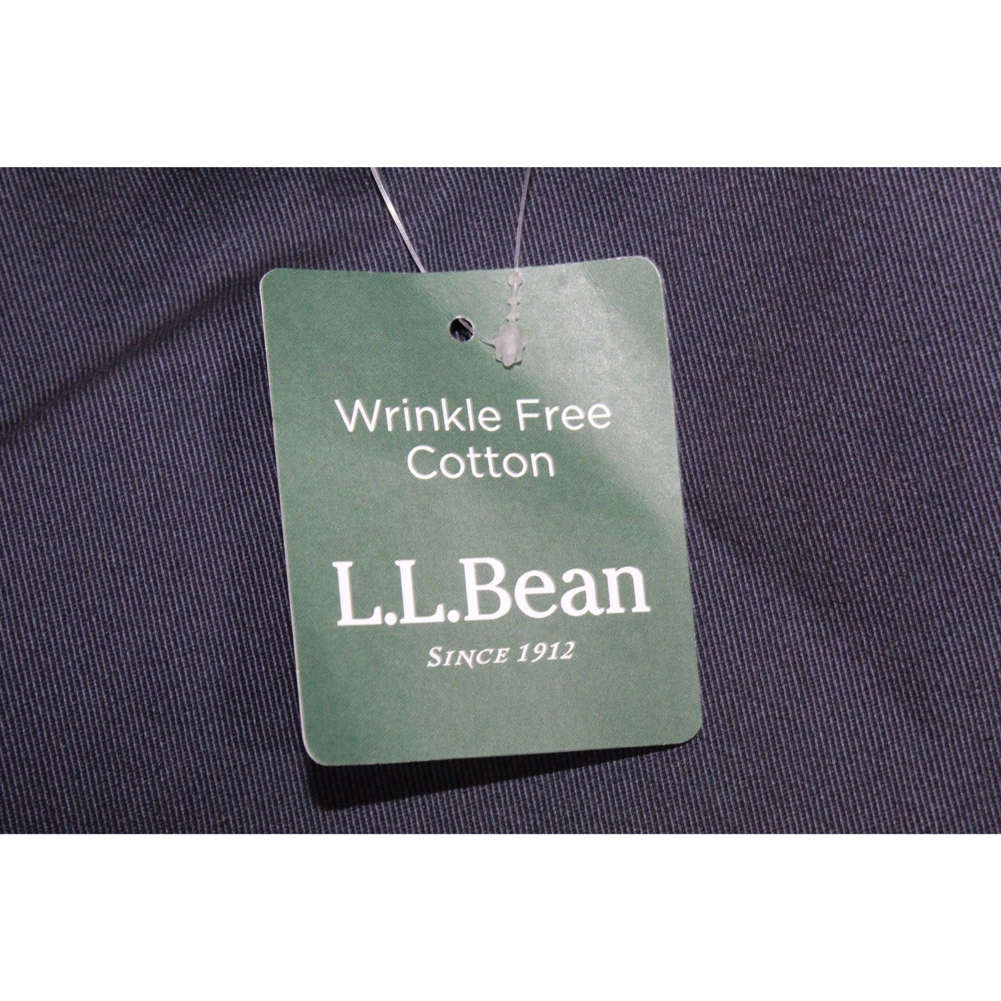 L.L. Bean LL Bean Men's Wrinkle Free Chino Pants Navy Dress Casual Size US 40 / EU 56 - 5 Thumbnail