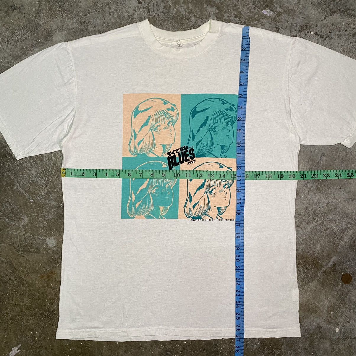 Anime Vintage 90s Rokudenashi Blues Boxing Anime T Shirt Size US M / EU 48-50 / 2 - 11 Thumbnail