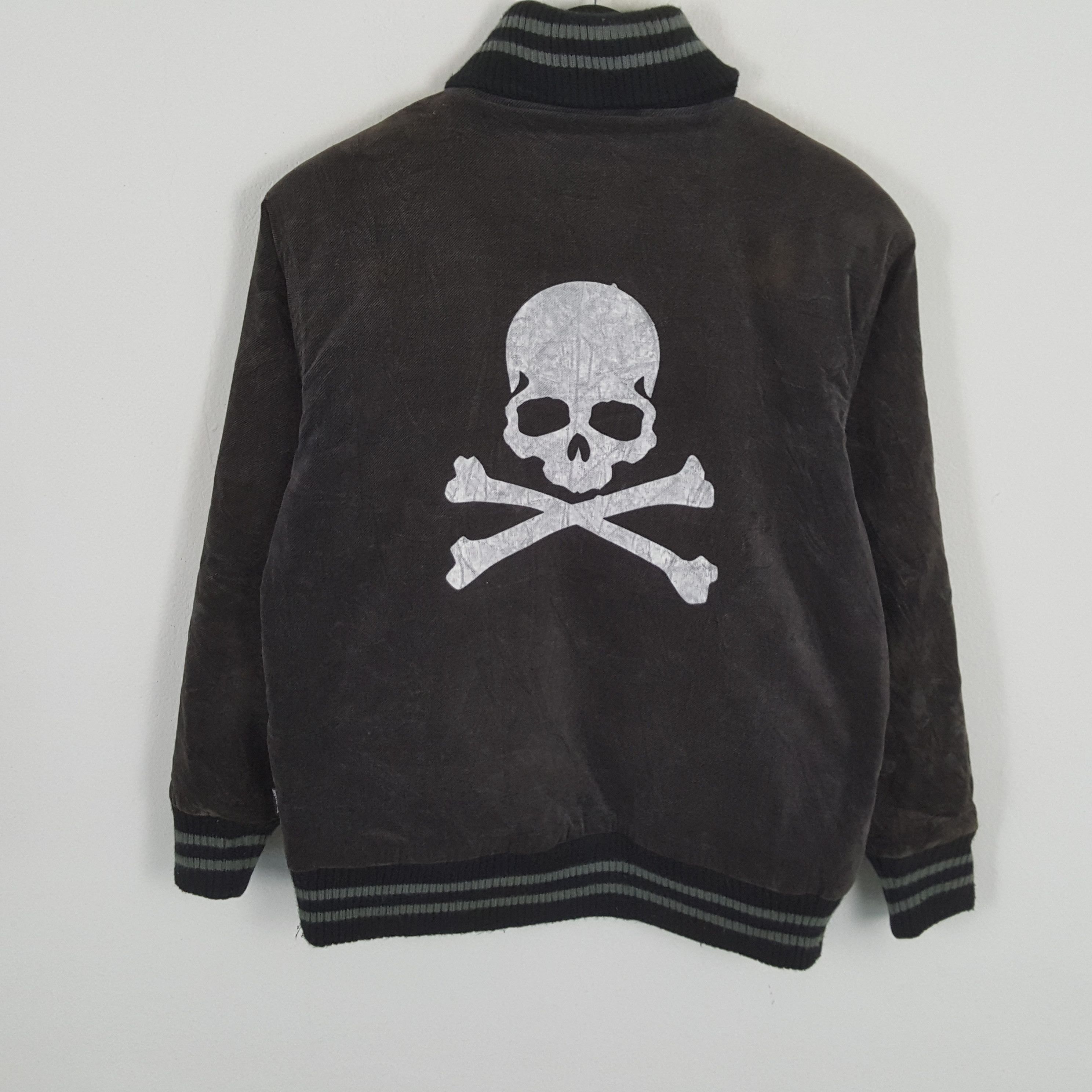 Vintage × Woolrich Woolen Mills WOOLRICH Jacket Custom Art Skulls Design Streetwear Style Size US L / EU 52-54 / 3 - 1 Thumbnail