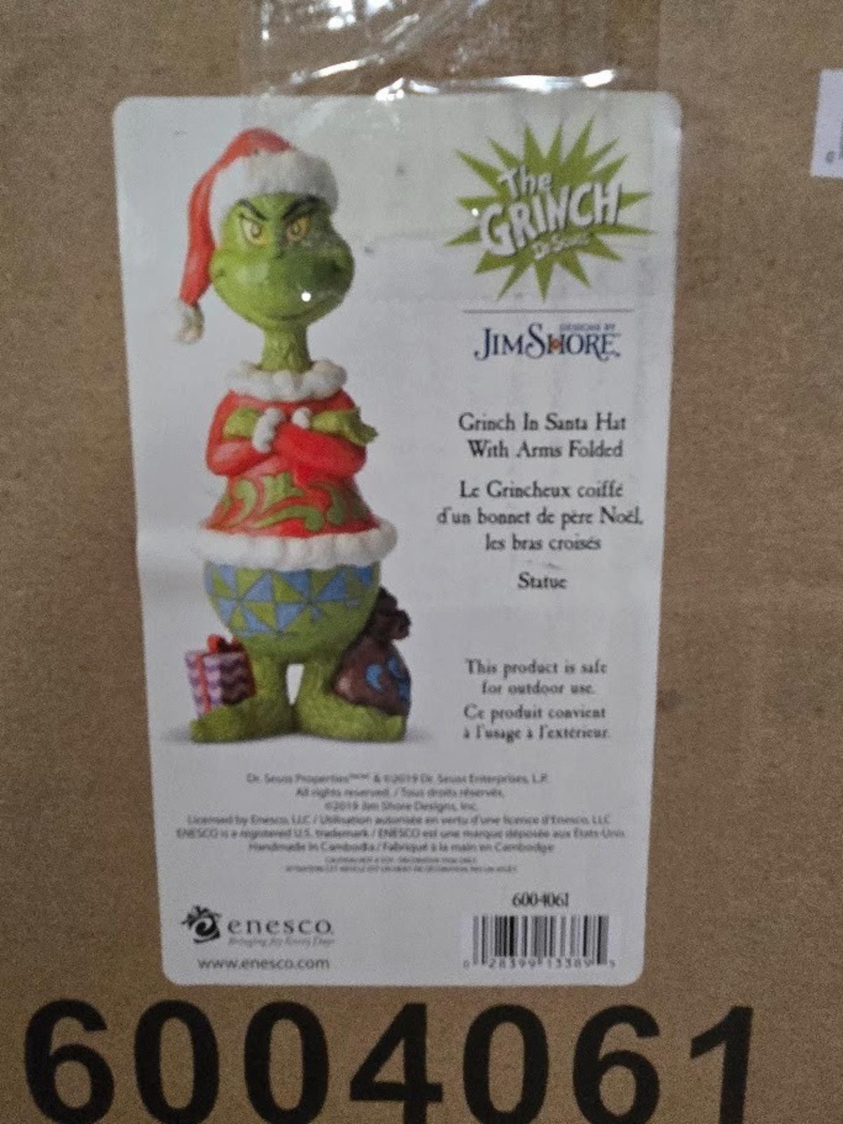 Other RARE Jim Shore Grinch 20” ORIGINAL Door Greater 6004061 New Size ONE SIZE - 7 Thumbnail