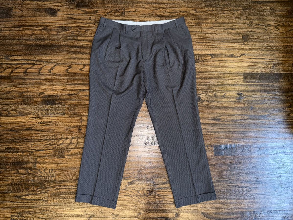 Ralph Lauren Ralph Lauren Grey Pleated Dress Trouser Pants Size 40x30 Size US 40 / EU 56 - 3 Thumbnail