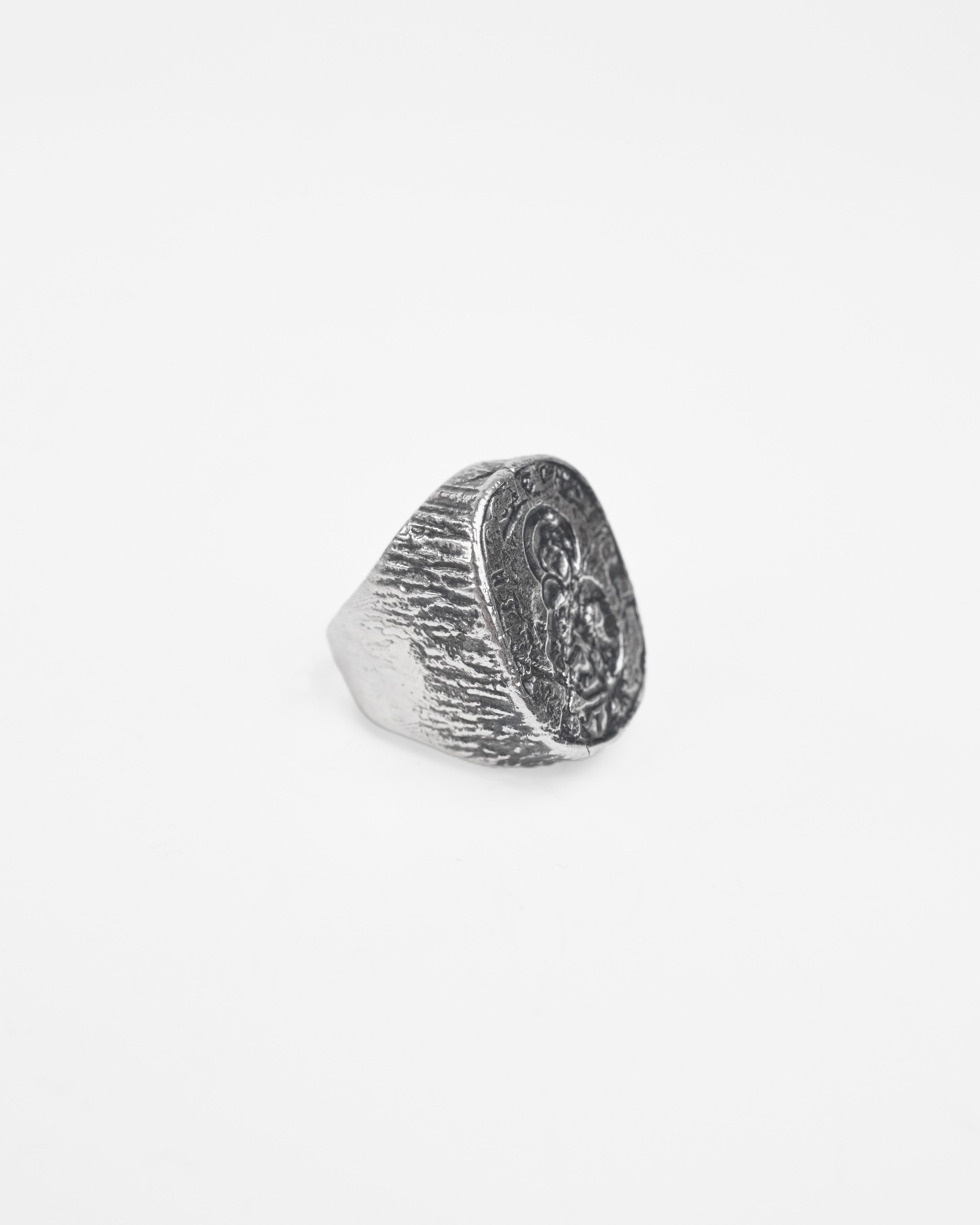 Other YOUR PRAYER STECHEN SILVER RING Size ONE SIZE - 2 Thumbnail
