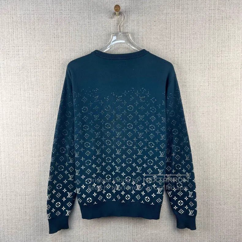 Louis Vuitton Louis Vuitton Logo Jacquard Accent Crew Neck Long Sleeve S Size US S / EU 44-46 / 1 - 3 Thumbnail