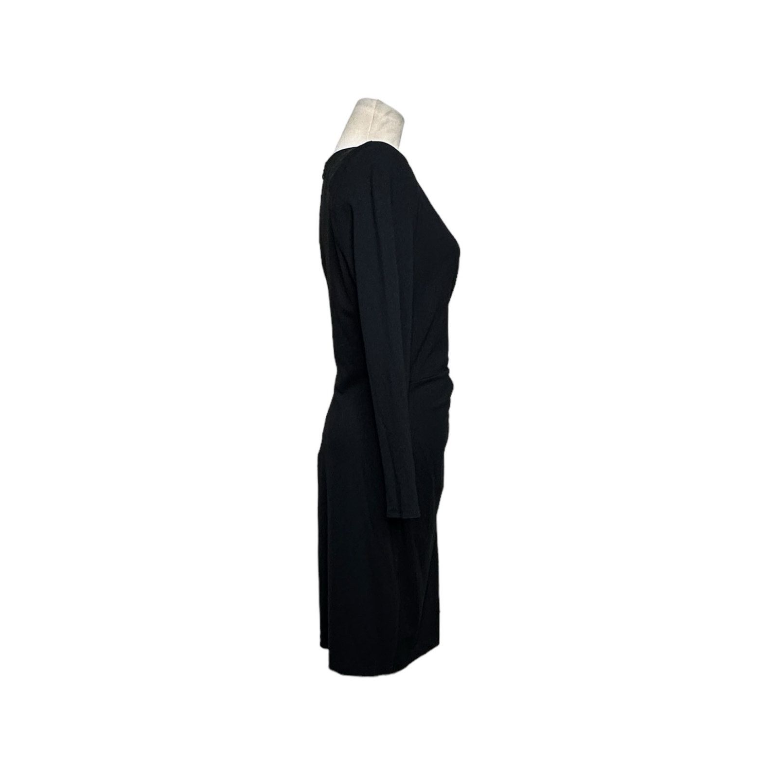Express Express black front twist sheath mini dress size L Size L / US 10 / IT 46 - 11 Thumbnail