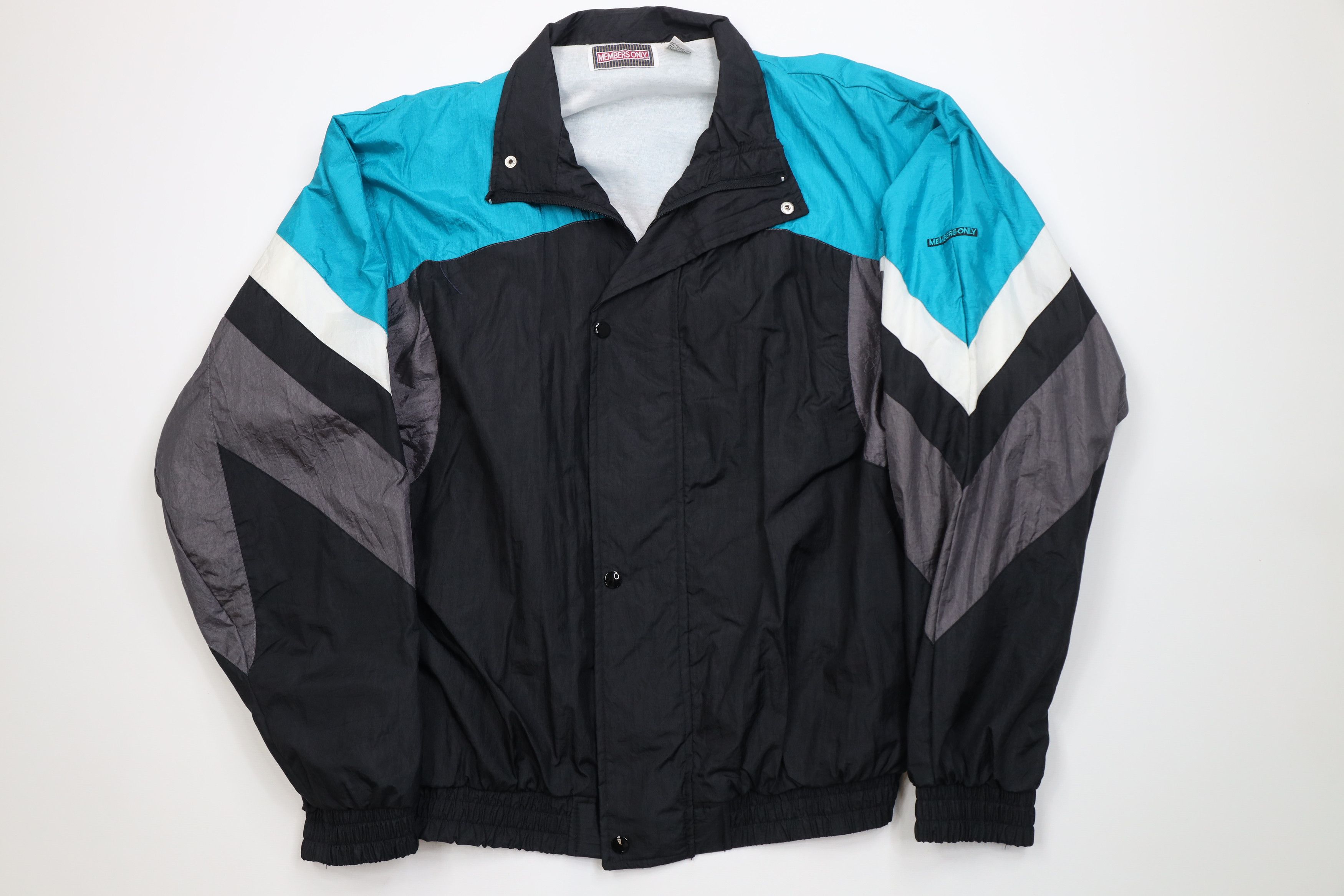 Members Only Vintage 90s Members Only 2 Piece Windbreaker Track Suit Size US XL / EU 56 / 4 - 2 Thumbnail