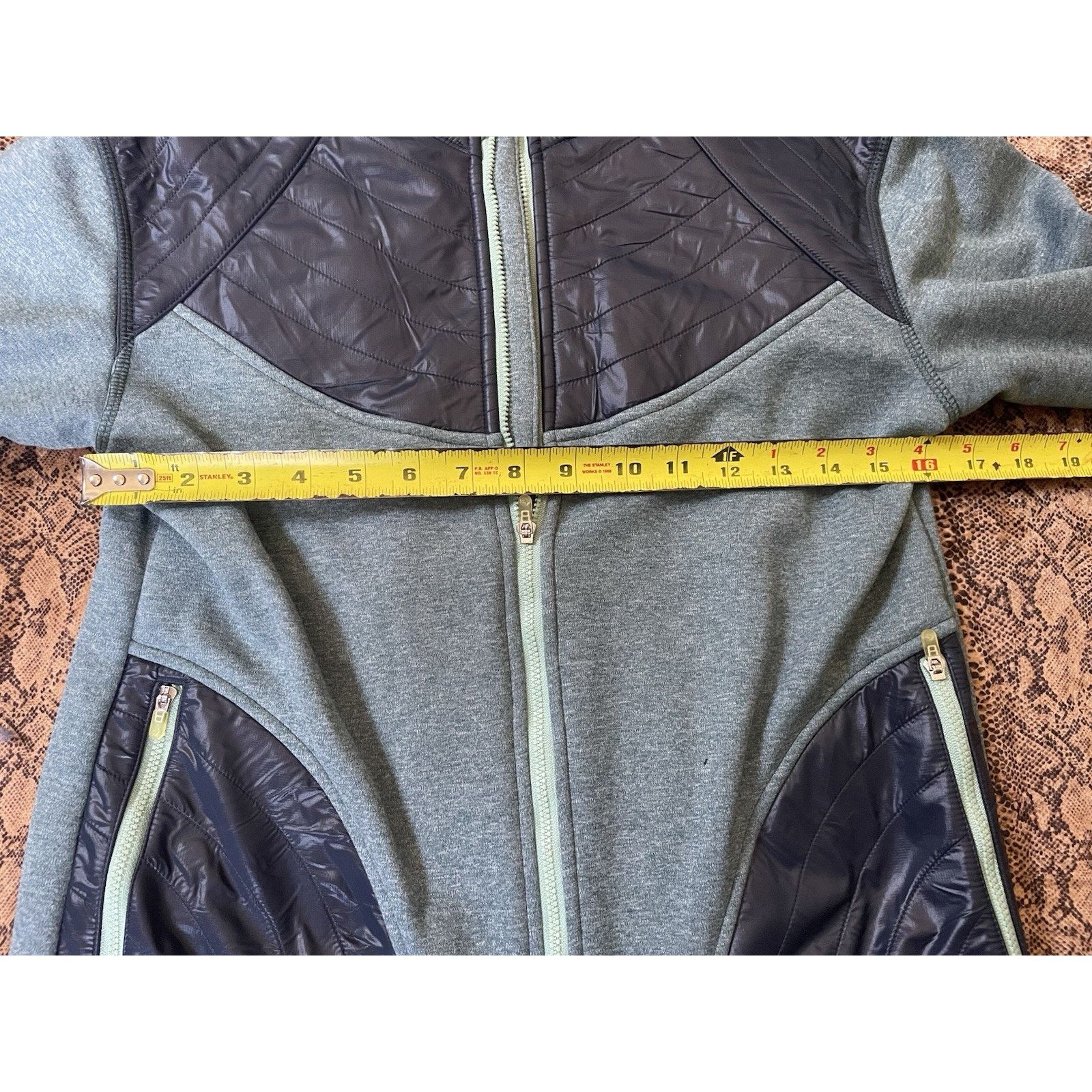 Other Oiselle Cloud Control Quilted Zip Up Blue Jacket Lined S Size S / US 4 / IT 40 - 4 Thumbnail